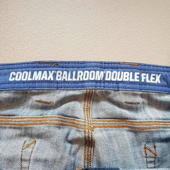 Duluth Trading Co Jeans Men’s Size 46x30 Ballroom Double Flex Coolmax - Picture 8 of 11
